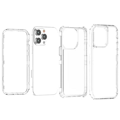 For iPhone 14 Pro Max Case Acrylic+TPU Transparent Protective Phone Cover