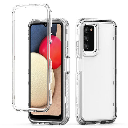 Clear Case for Samsung Galaxy A03s (166.5 x 75.98 x 9.14mm) / A02s (166.5x75.9x9.2mm) Acrylic+TPU Cover