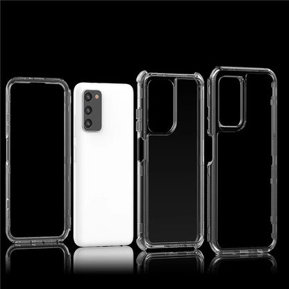 Clear Case for Samsung Galaxy A03s (166.5 x 75.98 x 9.14mm) / A02s (166.5x75.9x9.2mm) Acrylic+TPU Cover