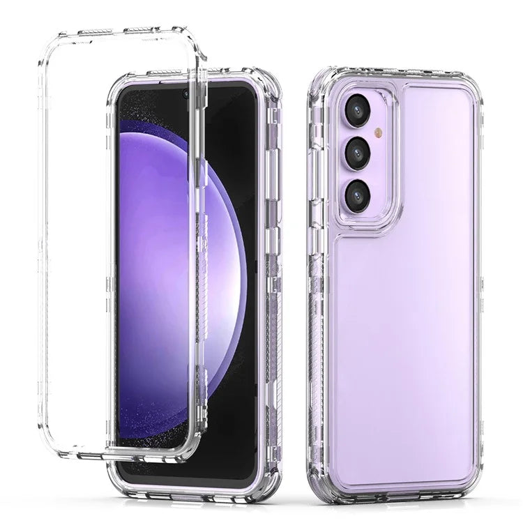 For Samsung Galaxy S23 FE Case Clear Acrylic+TPU Anti-scratch Phone Cover
