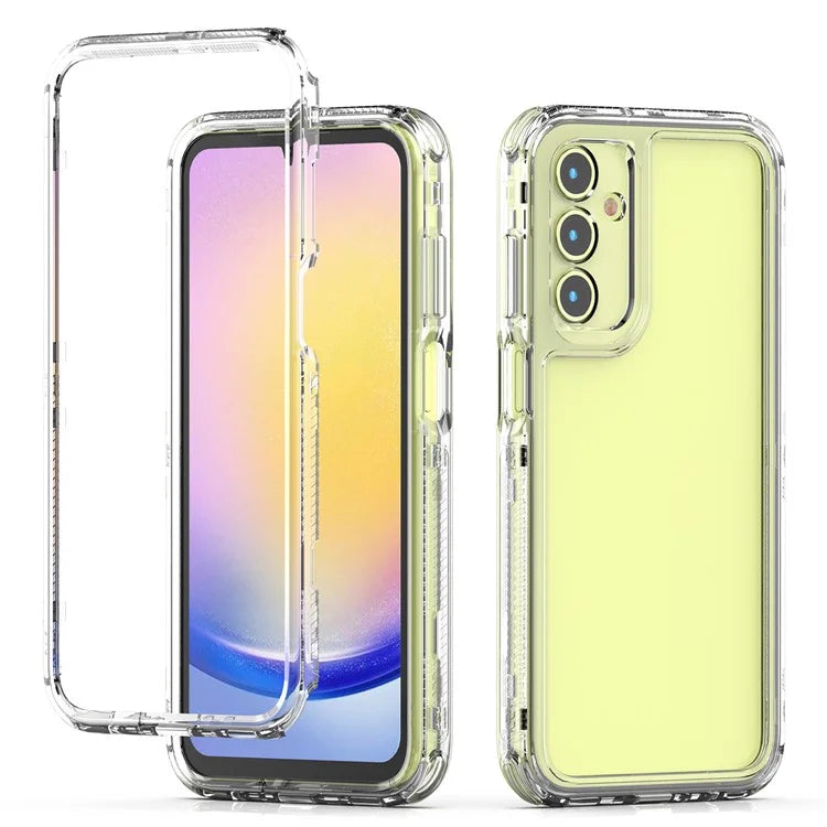 For Samsung Galaxy A25 5G (Global) (161.0 x 76.5 x 8.3mm) Clear Case Acrylic+TPU Cover