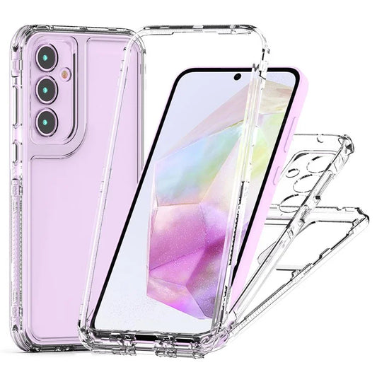 For Samsung Galaxy A35 5G Case Acrylic+TPU Crystal Clear Phone Cover