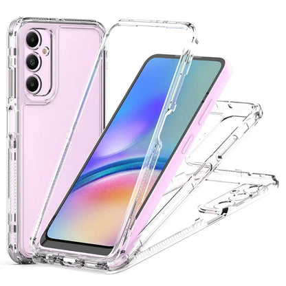 For Samsung Galaxy A05s 4G Clear Case Acrylic+TPU Phone Cover 3-in-1