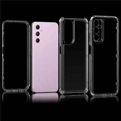 For Samsung Galaxy A05s 4G Clear Case Acrylic+TPU Phone Cover 3-in-1
