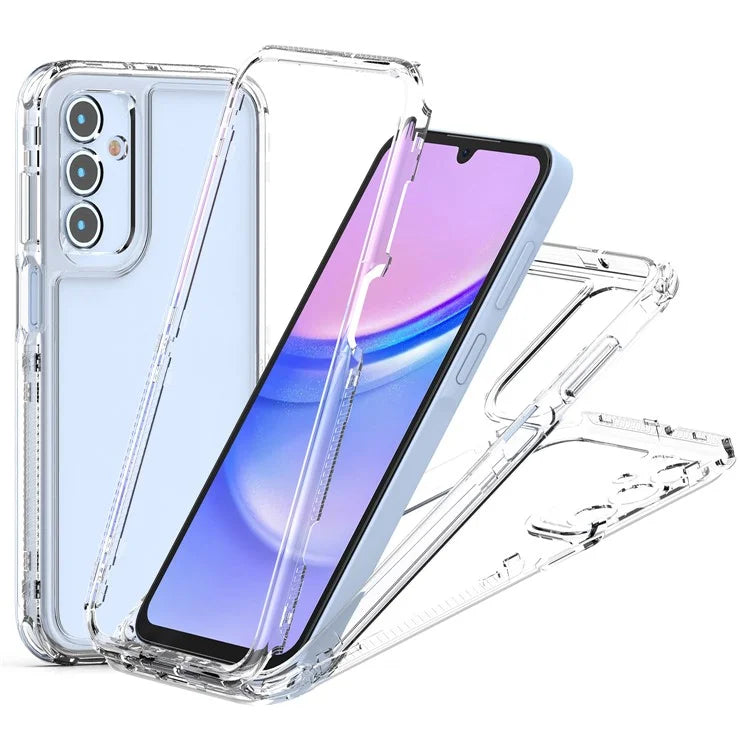 For Samsung Galaxy A15 4G / 5G Case Acrylic+TPU Drop-proof Clear Phone Cover