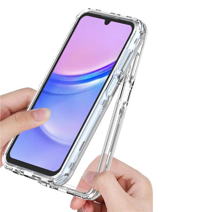 For Samsung Galaxy A15 4G / 5G Case Acrylic+TPU Drop-proof Clear Phone Cover