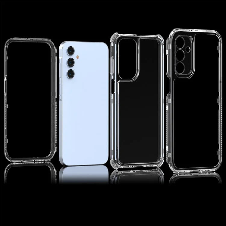 For Samsung Galaxy A15 4G / 5G Case Acrylic+TPU Drop-proof Clear Phone Cover