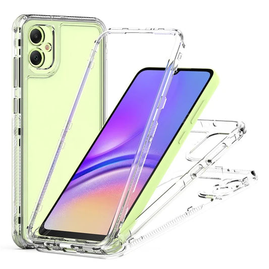 For Samsung Galaxy A05 4G Case Acrylic+TPU 3-in-1 Clear Phone Cover