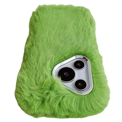For Huawei Pura 70 Cell Phone Cases Silver Camera Frame Fluffy TPU Cover
