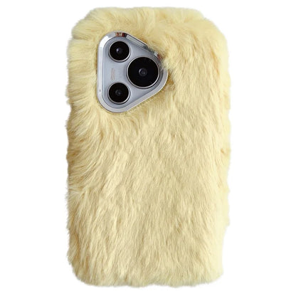 For Huawei Pura 70 Cell Phone Cases Silver Camera Frame Fluffy TPU Cover