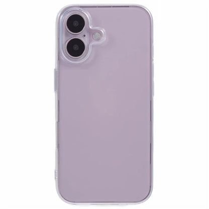 For iPhone 16 Plus Case High Transparency Anti-Fingerprint TPU Phone Cover