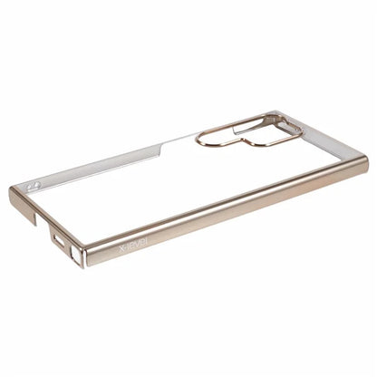 X-LEVEL For Samsung Galaxy S23 Ultra Case Anti-Scratch Hard PC Transparent Phone Cover