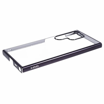 X-LEVEL For Samsung Galaxy S23 Ultra Case Anti-Scratch Hard PC Transparent Phone Cover