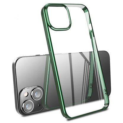 X-LEVEL For iPhone 15 Plus Case Anti-Scratch Hard PC Clear Phone Cover