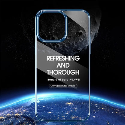 X-LEVEL For iPhone 15 Plus Case Anti-Scratch Hard PC Clear Phone Cover