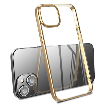 X-LEVEL For iPhone 15 Plus Case Anti-Scratch Hard PC Clear Phone Cover