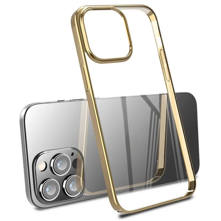 X-LEVEL For iPhone 15 Pro Case Clear Back Hard PC Defender Phone Cover