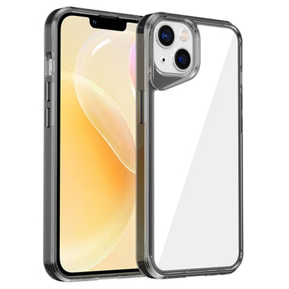 For iPhone 14 Clear Case TPU+PC+PMMA Hybrid Phone Cover