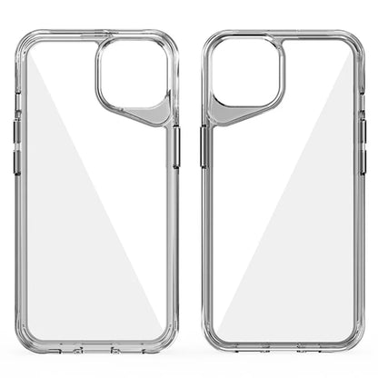 For iPhone 14 Clear Case TPU+PC+PMMA Hybrid Phone Cover
