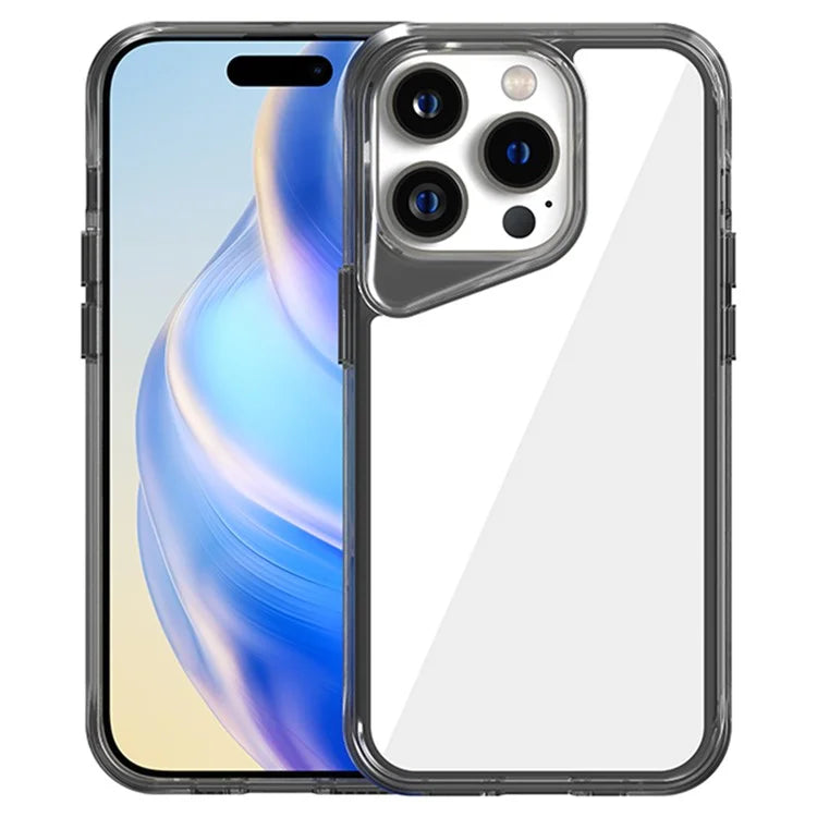 For iPhone 14 Pro Clear Case Anti-Scratch TPU+PC+PMMA Phone Cover