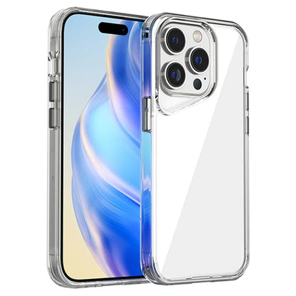 For iPhone 14 Pro Max Clear Case Shockproof TPU+PC+PMMA Phone Cover