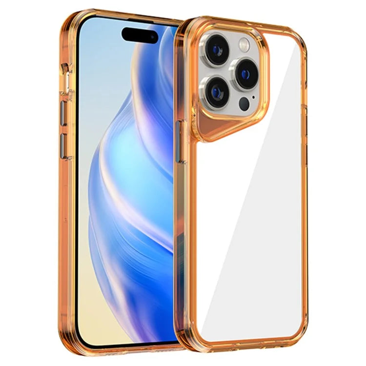 For iPhone 14 Pro Max Clear Case Shockproof TPU+PC+PMMA Phone Cover