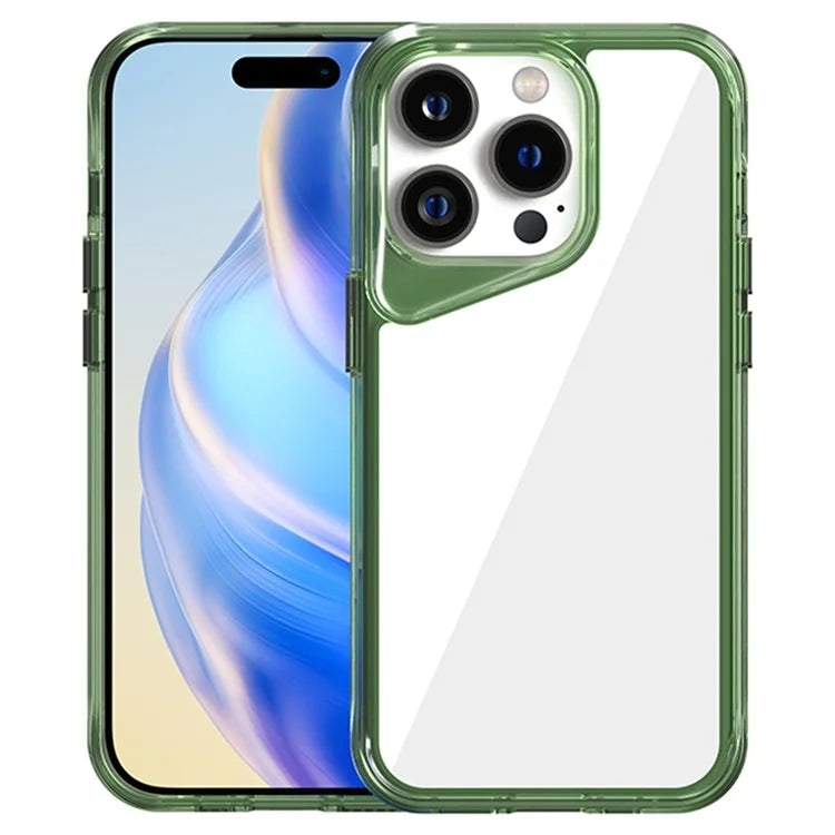 For iPhone 14 Pro Max Clear Case Shockproof TPU+PC+PMMA Phone Cover
