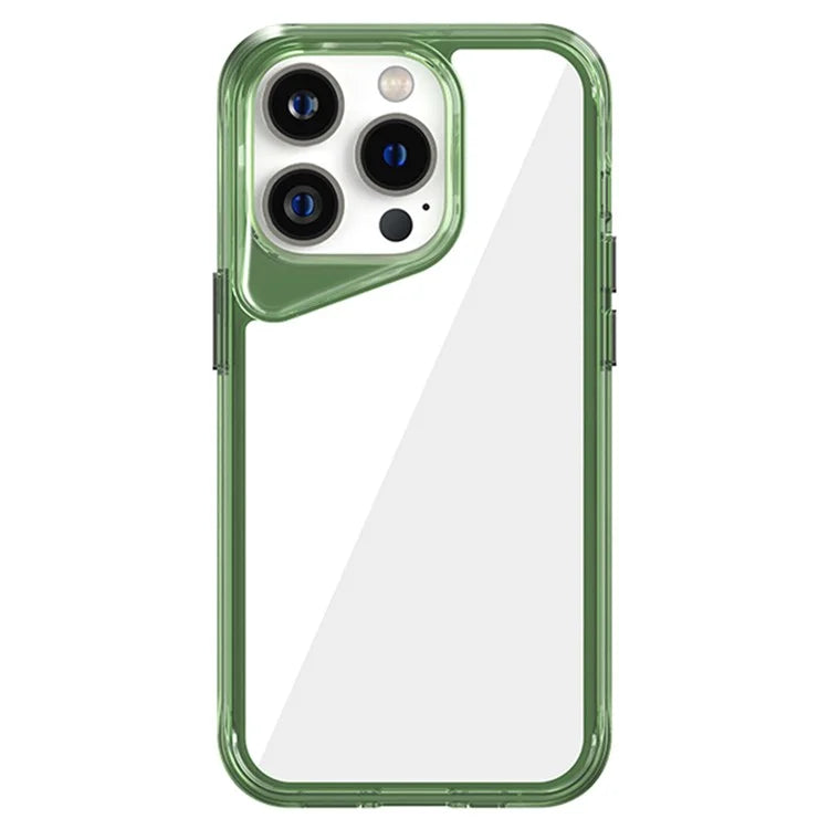For iPhone 14 Pro Max Clear Case Shockproof TPU+PC+PMMA Phone Cover