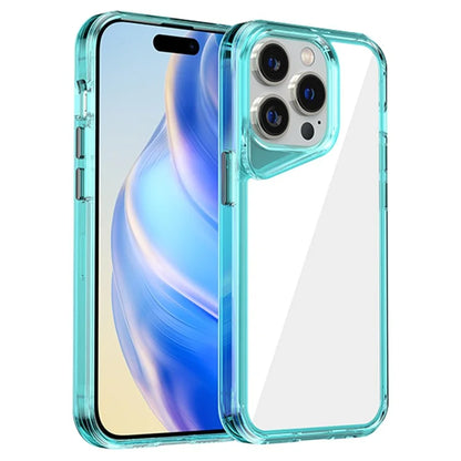 For iPhone 14 Pro Max Clear Case Shockproof TPU+PC+PMMA Phone Cover