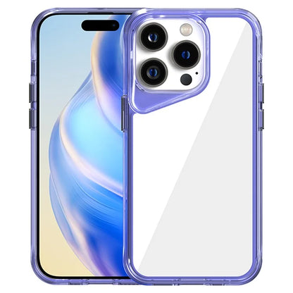 For iPhone 14 Pro Max Clear Case Shockproof TPU+PC+PMMA Phone Cover