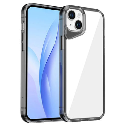 For iPhone 15 Plus Case Anti-Drop TPU+PC+PMMA Clear Phone Cover