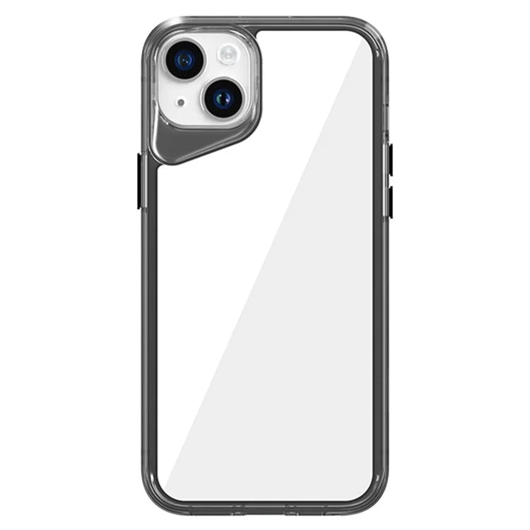 For iPhone 15 Plus Case Anti-Drop TPU+PC+PMMA Clear Phone Cover