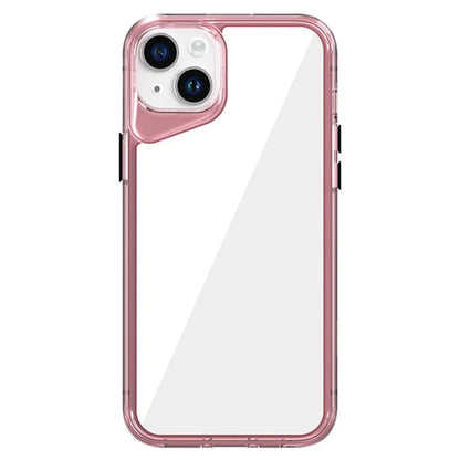 For iPhone 15 Plus Case Anti-Drop TPU+PC+PMMA Clear Phone Cover