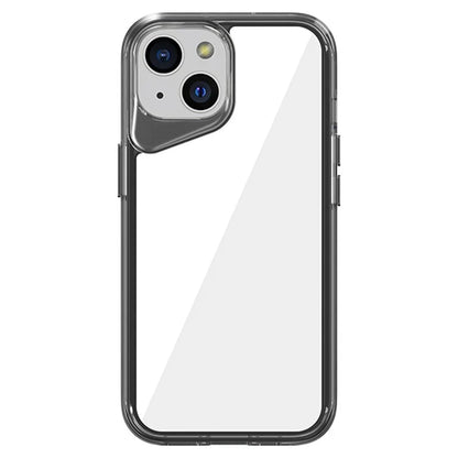 For iPhone 15 Clear Case TPU+PC+PMMA Anti-Scratch Phone Cover