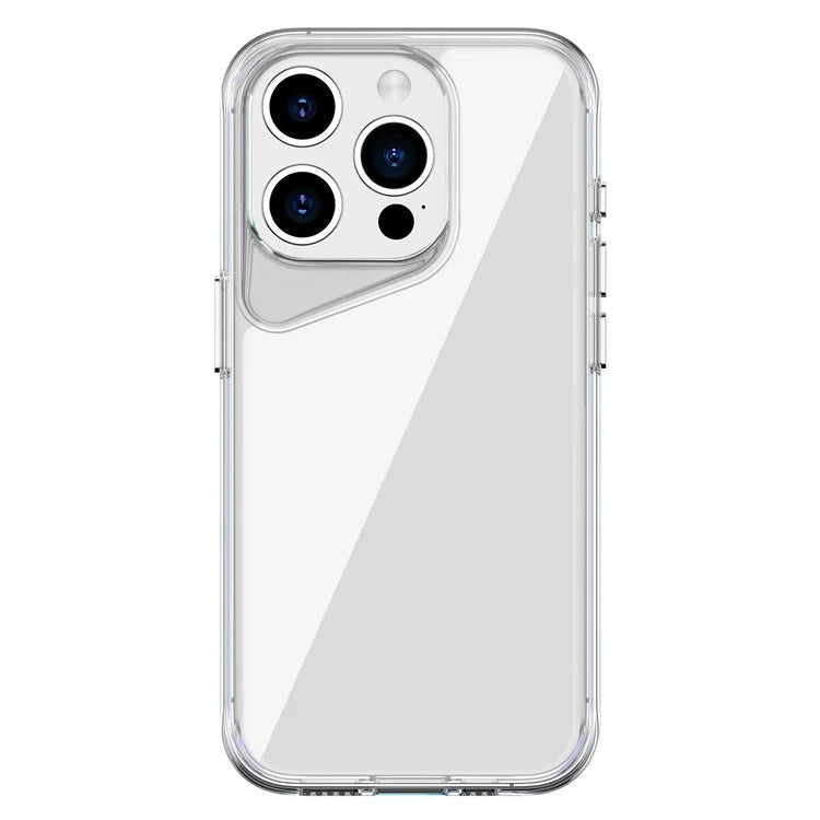 For iPhone 15 Pro Clear Case TPU+PC+PMMA Anti-Drop Phone Cover