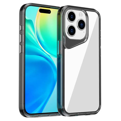 For iPhone 15 Pro Clear Case TPU+PC+PMMA Anti-Drop Phone Cover