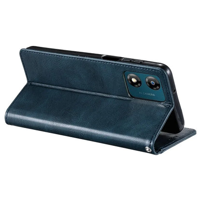 013 Style For Motorola Moto E14 4G / G04 4G / G04s 4G / G24 4G Case PU Leather Phone Cover with 6 Card Slots