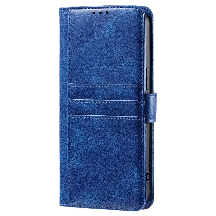 013 Style For Motorola Moto E14 4G / G04 4G / G04s 4G / G24 4G Case PU Leather Phone Cover with 6 Card Slots
