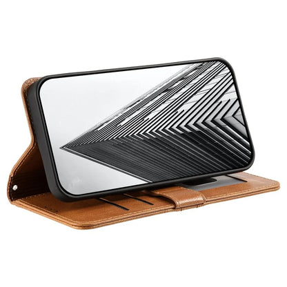 013 Style For Motorola Moto E14 4G / G04 4G / G04s 4G / G24 4G Case PU Leather Phone Cover with 6 Card Slots