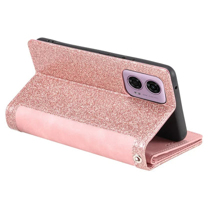 For Motorola Moto G85 5G / S50 Neo 5G Case Zipper Leather Phone Cover with 9 Card Slots