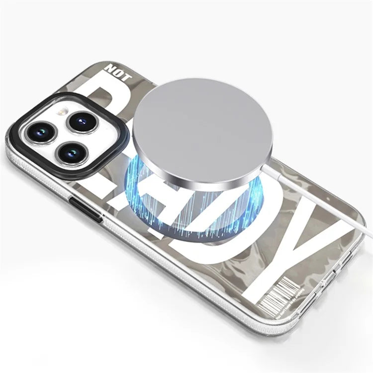 TGVI's For iPhone 15 Pro Max Case Compatible with MagSafe Pattern IML Matte Phone Cover