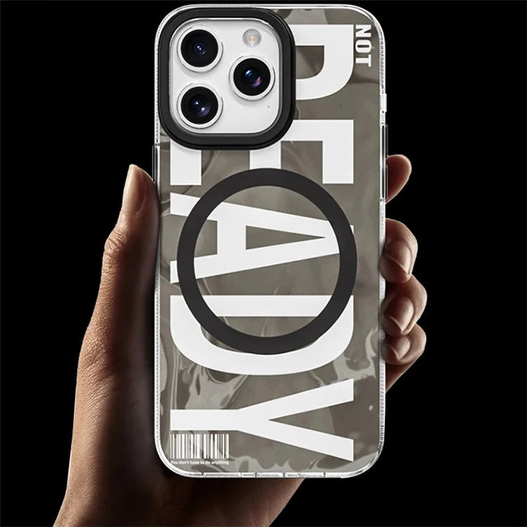 TGVI's For iPhone 15 Pro Max Case Compatible with MagSafe Pattern IML Matte Phone Cover