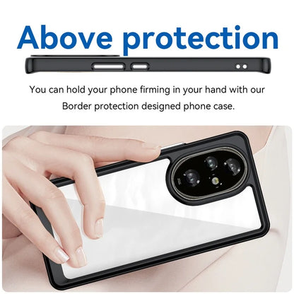 For Honor 200 Pro 5G Case TPU +Acrylic Protective Phone Cover