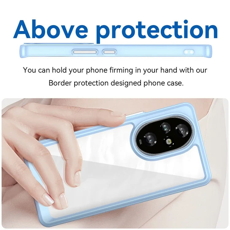 For Honor 200 Pro 5G Case TPU +Acrylic Protective Phone Cover
