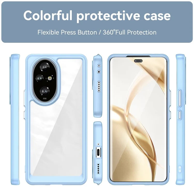 For Honor 200 Pro 5G Case TPU +Acrylic Protective Phone Cover