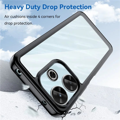 For Xiaomi Redmi 13 5G / 13 4G / Note 13R 5G / Poco M6 4G Case TPU+Acrylic Anti-Drop Phone Cover
