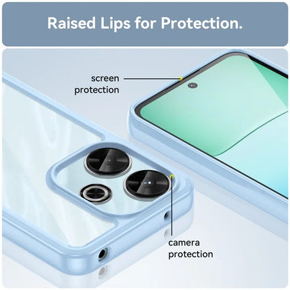 For Xiaomi Redmi 13 5G / 13 4G / Note 13R 5G / Poco M6 4G Case TPU+Acrylic Anti-Drop Phone Cover