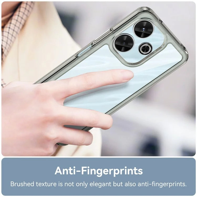 For Xiaomi Redmi 13 5G / 13 4G / Note 13R 5G / Poco M6 4G Case TPU+Acrylic Anti-Drop Phone Cover
