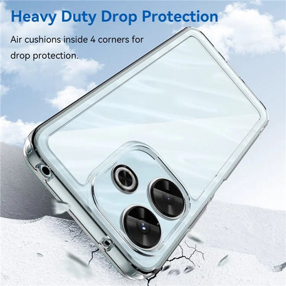 For Xiaomi Redmi 13 5G / 13 4G / Note 13R 5G / Poco M6 4G Case TPU+Acrylic Anti-Drop Phone Cover