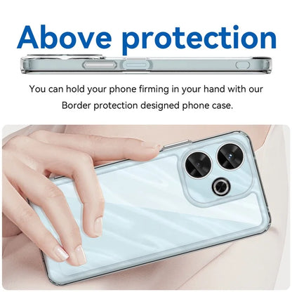 For Xiaomi Redmi 13 5G / 13 4G / Note 13R 5G / Poco M6 4G Case TPU+Acrylic Anti-Drop Phone Cover